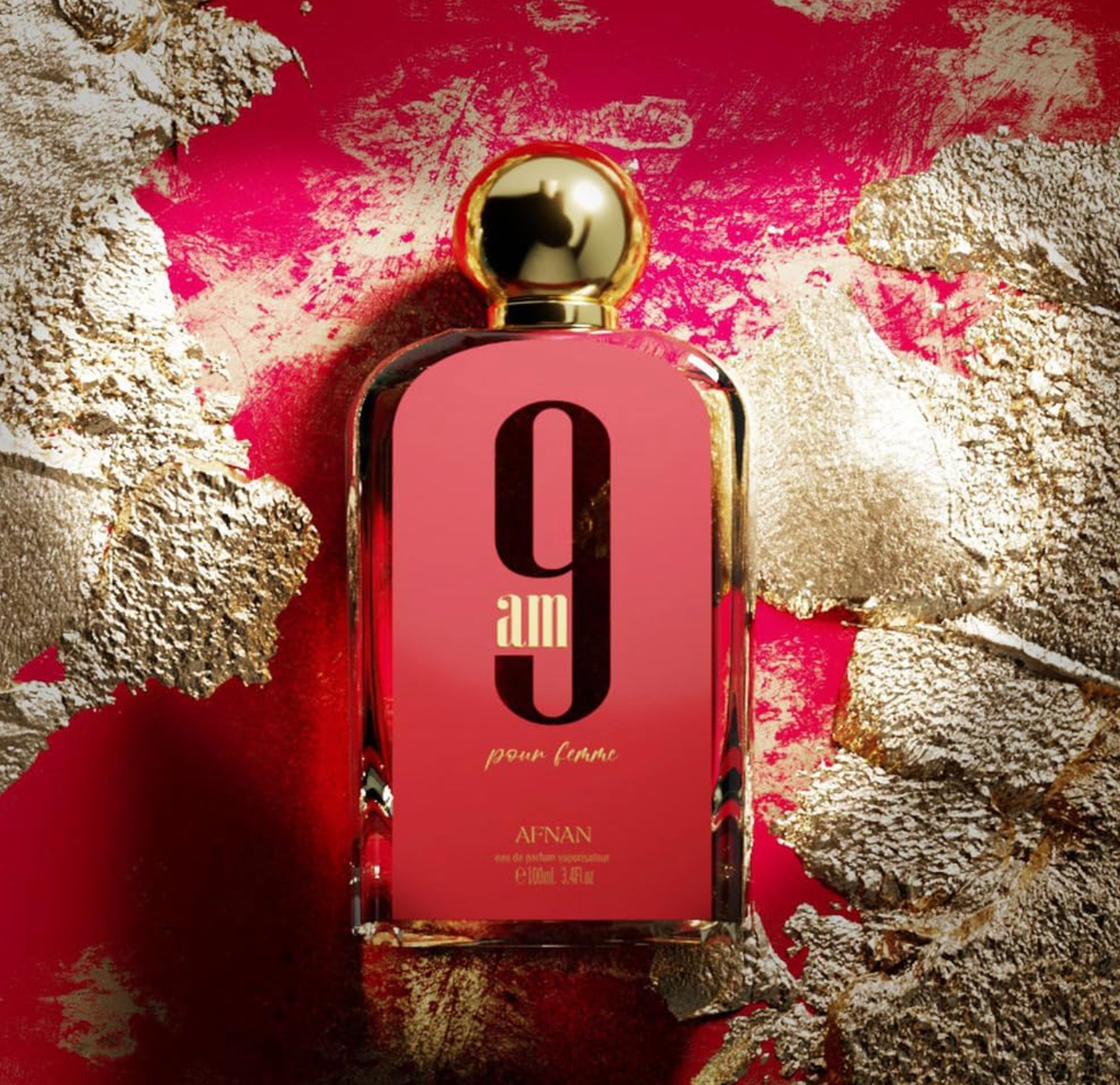 Afnan 9 AM Pour Femme Eau De Parfum, 100ml