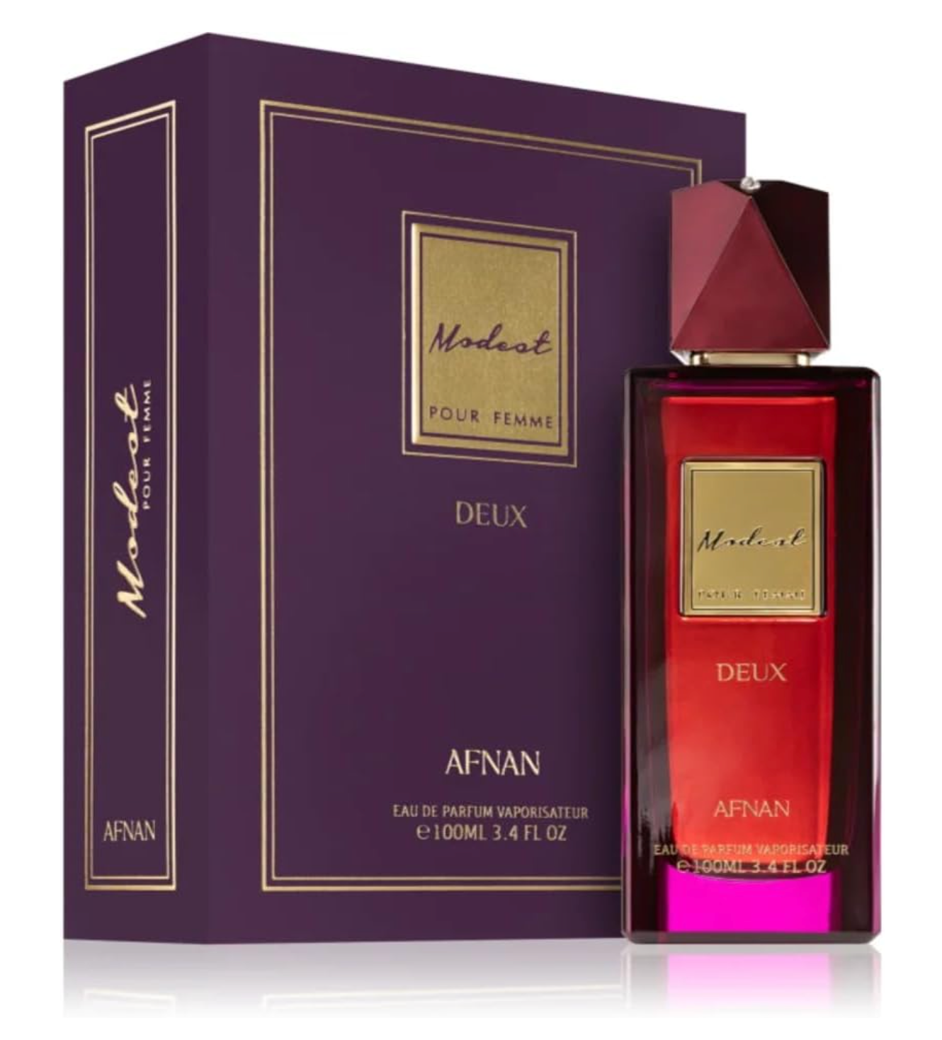 Afnan Modest Pour Femme Eau de Parfum Spray, 100ml
