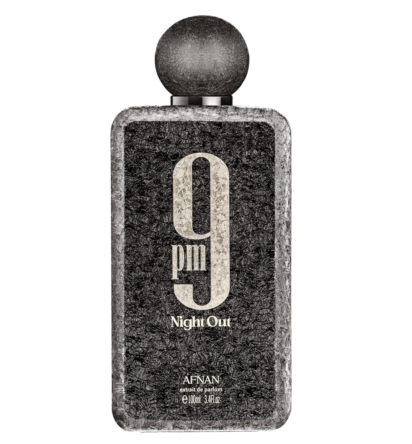 Afnan 9 PM Night Out Unisex Extrait de Parfum, 3.4 Fl. Oz
