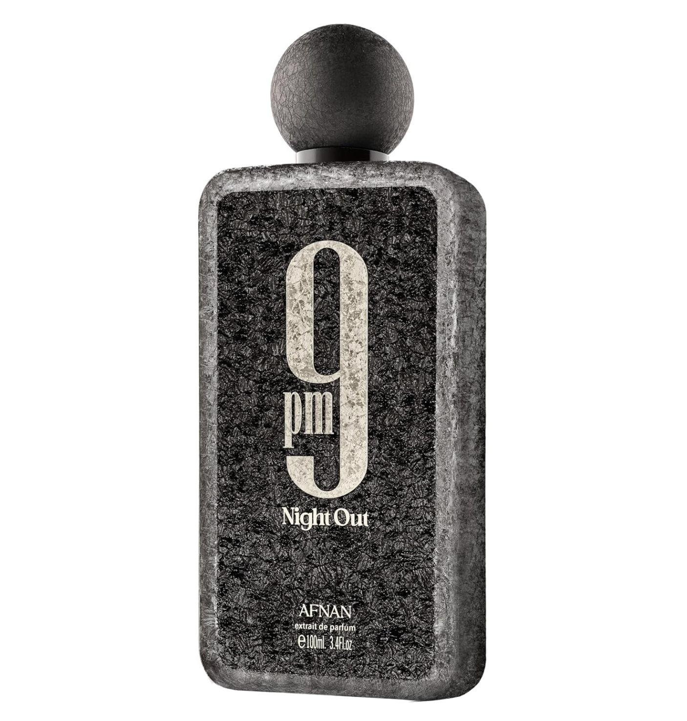 Afnan 9 PM Night Out Unisex Extrait de Parfum, 3.4 Fl. Oz